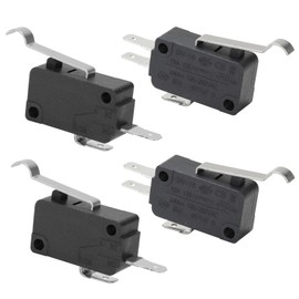 Roykaw Golf Cart 36V/48V Micro Switch 2 & 3 Prong for Club Car DS/Precedent/Tempo G&E Golf Cart, 4 PCS Micro Switches, OEM# 1014808, 1014807