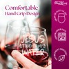 shop4ever Jesus Touched My Water Engraved Stemless Wine Glass 15