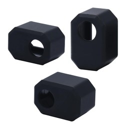 3 fundas de silicona para calcetines de 300 °C de alta temperatura, compatibles con Prusa I3 MK4 MK3.9 XL Project Nextruder Hotend de repuesto (calcetines de silicona)