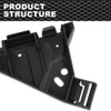 CROSSDESIGN Bumper Bracket Front Pair Beam Mount Support Compatible with
