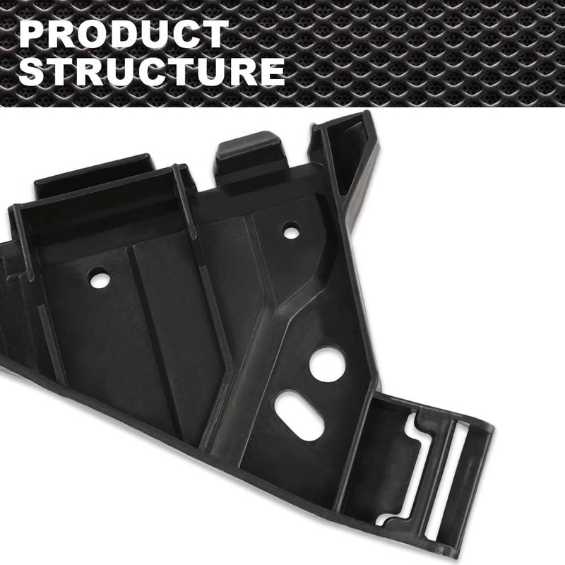 CROSSDESIGN Bumper Bracket Front Pair Beam Mount Support Compatible with