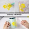 HTVRONT Yellow Permanent Vinyl, Yellow Vinyl for Cricut - 12"