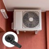 sourcing map 5Pcs Air Conditioner Drain Hose Connector Elbow Fitting