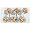 Artinhand Coastal Seashells Starfish Shower Curtain Hooks Set of 12