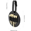 Golf Teg Sets Tees OrganizerLeather Golf tee Holder Hooks to