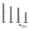 OPIOL QUALITY® Rounded Head Screws with Flange and Hexagon Socket