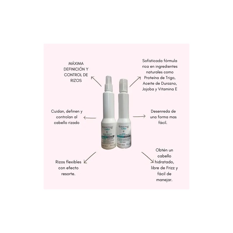 Shampoo Anti-frizz 300mlrizador Temporal Kit Curly 300ml