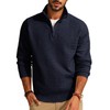 PJ PAUL JONES Men's Troyer Pullover with Zip Work Jumper