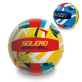 Mondo Toys SOLERO 13457 Volleyball Size 5 Indoor Outdoor Beach PVC Sponge Soft Touch