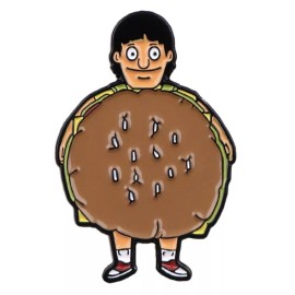Pinstant Gene Belcher This Is Me Now Hamburger Costume Mascot Bob's Burgers Animated Pin