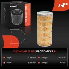 A-Premium Engine Air Filter Compatible with Toyota Hiace 2006-2009 2011