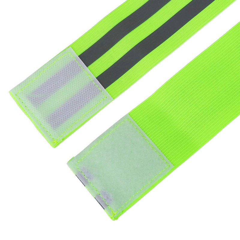 X AUTOHAUX 4 Pcs Reflective Bands for Wrist Reflective Wristbands
