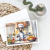 Caroline's Treasures Weimaraner The Chef Greeting Cards Pack of 8