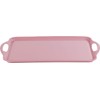 Calypso Basics Melamine Rectangular Serving/Ottoman Tray, Pink