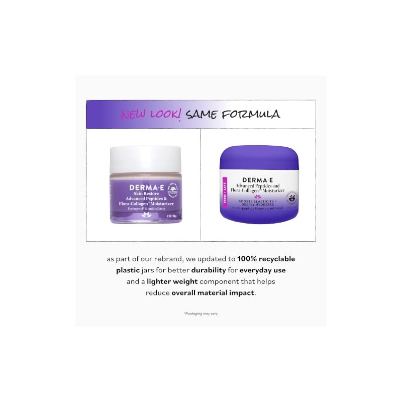 DERMA-E - Derma E- Derma-E Advanced Peptides And Vegan Flora-Collagen