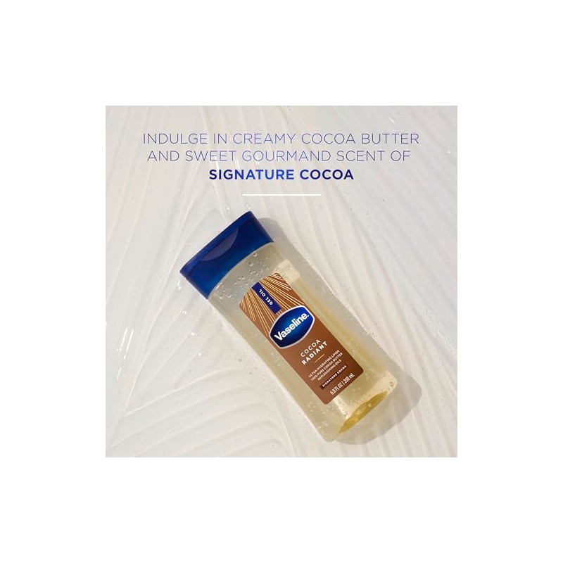 Vaseline Intensive Care Body Gel Oil Cocoa Radiant Pack
