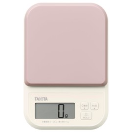 Tanita KJ-220 Cooking Scale, Pink, 0.04 oz (1 g), Calorie Mode, HOLD Mode, Kitchen Scale, Cooking Digital