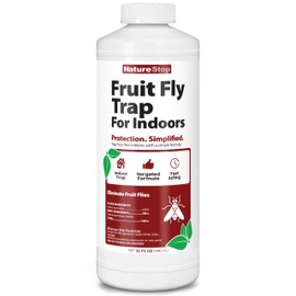 NatureStop Fruit Fly Trap for Indoors Quart