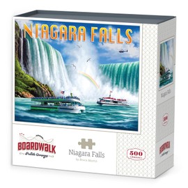 Niagara Falls by Boardwalk - 500 Piece Jigsaw Puzzle