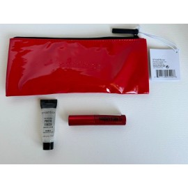 Smashbox Makeup Bag by Smashbox Red Photo Finish Smooth Primer & Super Fan-Fanned Mascara