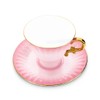 T2 Tea-Ombre Opulence Pink Cup And Saucer 170ml