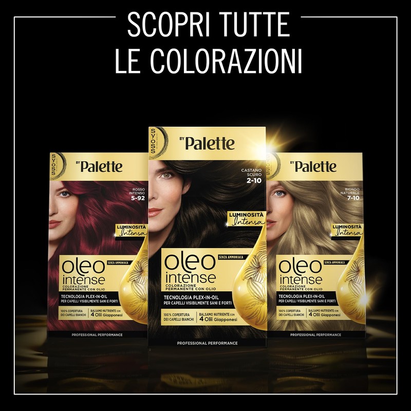 Syoss by Palette Oleo Intense, 3-10 Castano Naturale