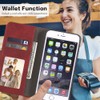 Shantime Stylish Leather Wallet Case Compatible with AGM Glory G1S