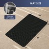 Vicwe Office Chair Mat for Carpet, 55"x36" Anti-Slip Waterproof Floor
