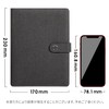 CAGIE A5 Personal Notebook, 6 Holes, Ring, Inner Diameter: Approx.