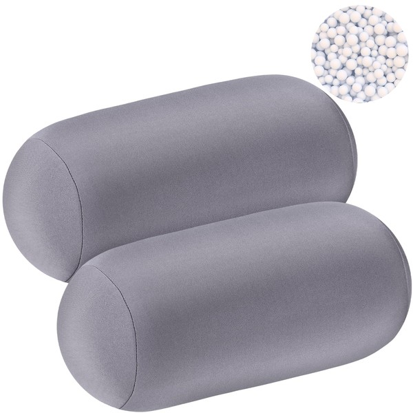 Geelin Geelin 2 Pcs Microbead Roll Pillow 11.8 x 6.3