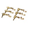 6Pcs Full Closed Guitar Tuning Key Accurate Fast Operation Stable
