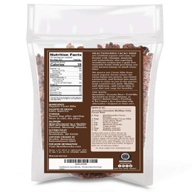 Healthworks Superfoods Cacao Nibs Organic - 16 Oz / 1 Lb - Criollo Bean - Raw Unsweetened Chocolate Substitute - Certified Organic - Keto, Vegan & Non-GMO - Antioxidant
