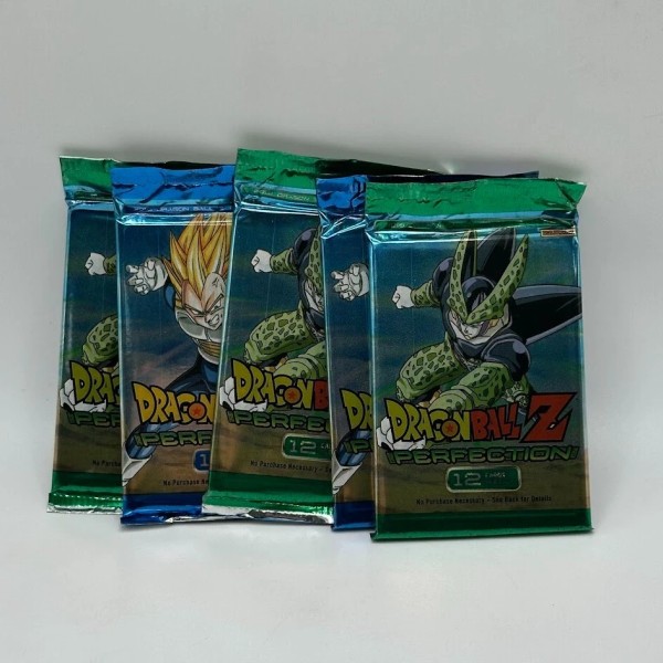5x Dragon Ball Z Perfection Panini TCG Game Booster 12