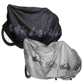 Pack of 2 Bicycle Garage Bicycle Cover Waterproof Anti-Dust UV Cover Bicycle Rain Cover Bicycle Tarpaulin Bicycle Cover Bicycle Tarpaulin Waterproof Bicycle Garage Outdoor Bike Cover