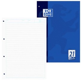 Oxford 100050343 Blocks and Lines 21 – A4, 50 Sheets/90 g/m² 4 Holes