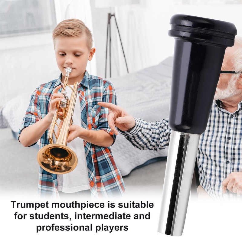 Trumpet Mouthpiece Musical Instrument Parts Performance Accessories for Students Intermediate/Professional