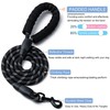 2 Pack Dog Leash, 4/5//6 FT Heavy Duty Nylon Rope