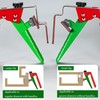 2 Pack Drawer Front Installation Clamps, Cabinet Clamps For Installing