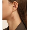 Tivleed Gold Hoop Earrings for Women | 30mm Round Lightweight