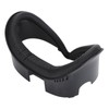 VR Face Pad Black Raised PU Leather Sweat Proof Light