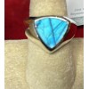 Natural Creations mens sterling silver ring Size 11 Labradorite