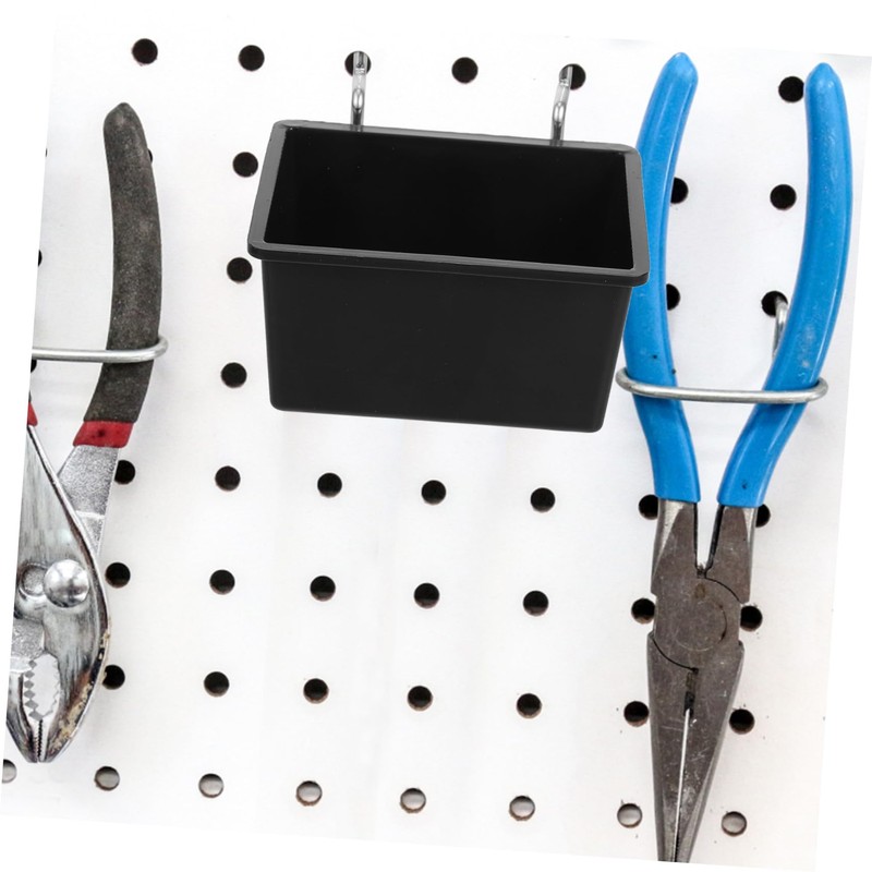 ABOOFAN 4pcs Pegboard Organizer Bins Wall Mounted Tool Holders for