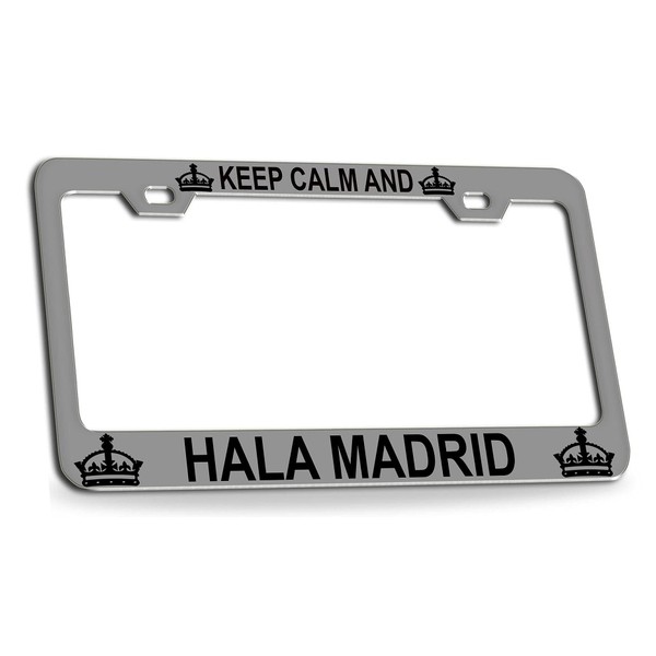 Custom Brother - Keep Calm and HALA Madrid Chrome Steel