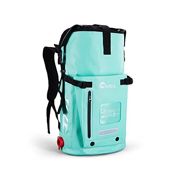 SodaDirect Waterproof Backpack, 40L Dry Bag Backpack Heavy Duty Roll-Top