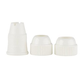 Ateco Medium 3-Piece Coupling Set for Pastry Bag