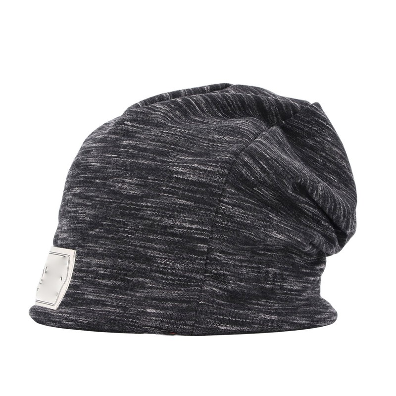 Anti Radiation Hat Black Striped Silver Fiber and Cotton Shielding
