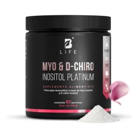 Myo & D-chiro Inositol Platinum B Life En Polvo Sin Sabor X 246g 60 porciones Suplemento Alimenticio Vitaminas Mujer