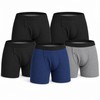 Men's Absorbent Incontinence Boxer Shorts for Urinary Leaks – Washable