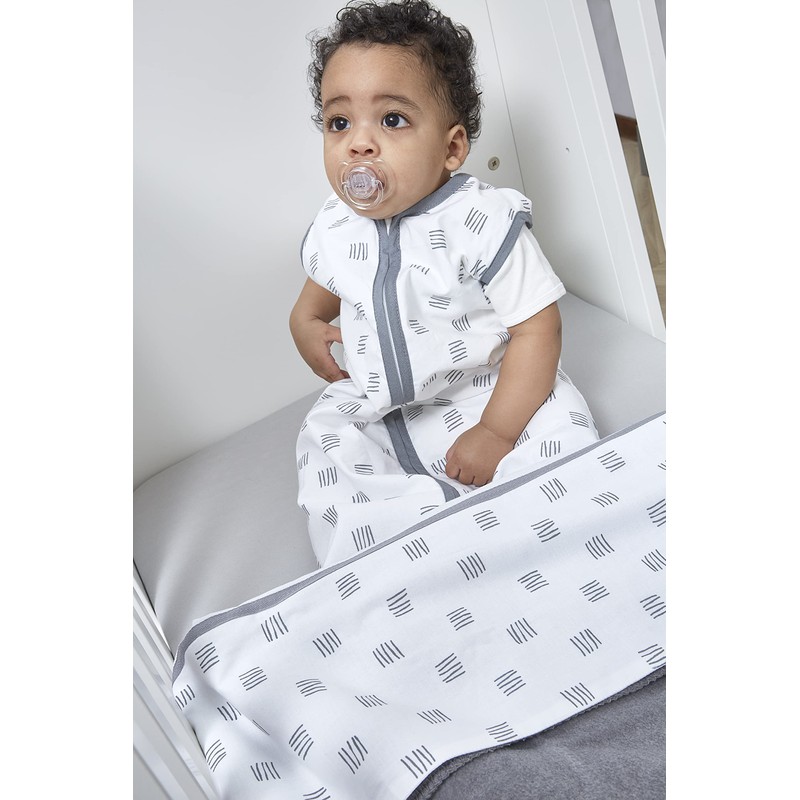 Meyco Baby Fitted Sheet Cot Bed Plain Light Grey 60