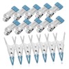 Levemolo Pool Cover Clips 50pcs Heavy Duty Stainless Steel Clamps